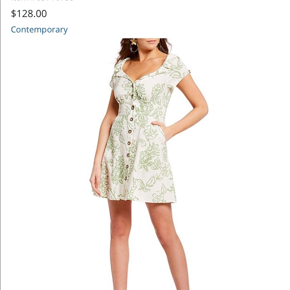 Free people floral print dress